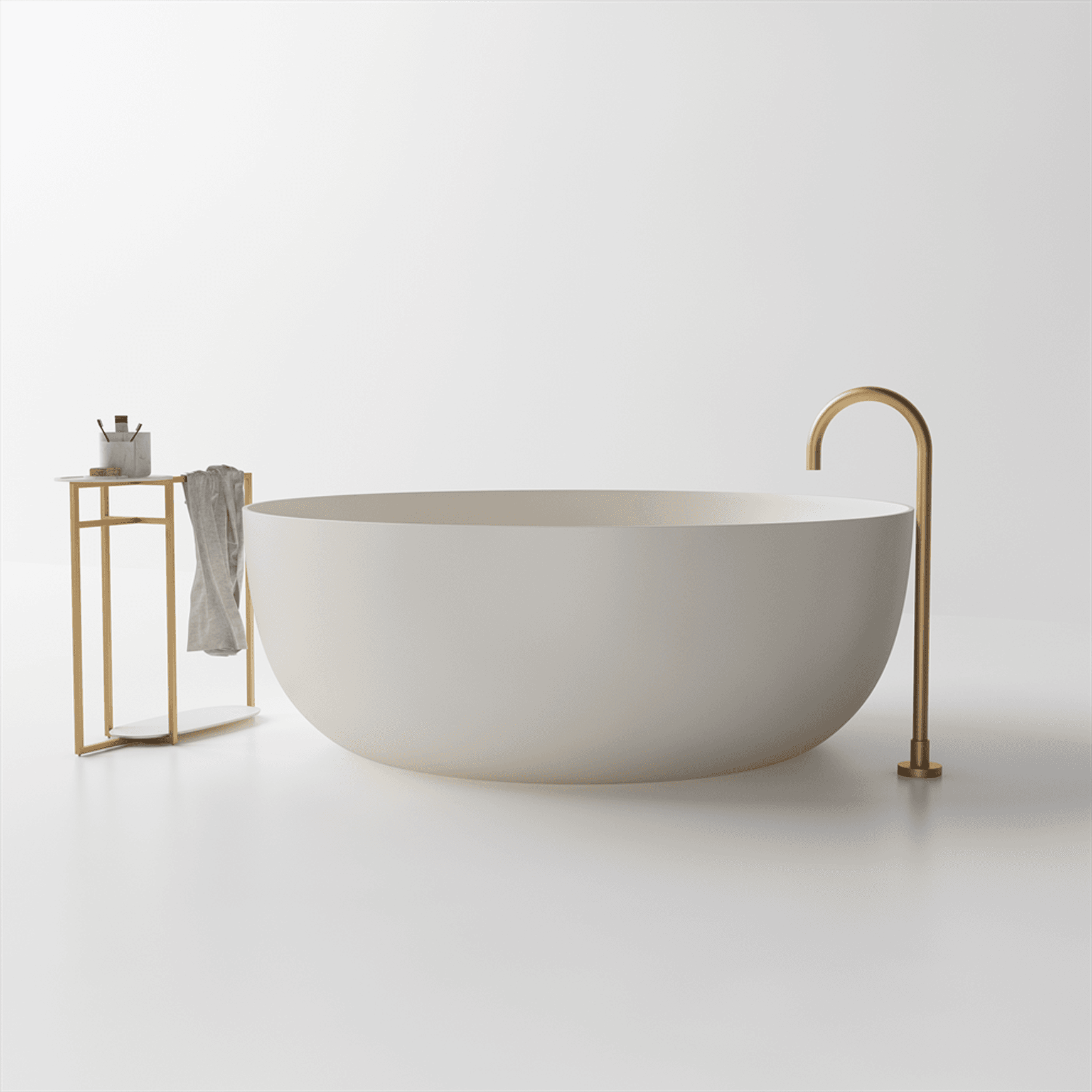 Silvia Circular Stone Bath ST13 - Various Sizes