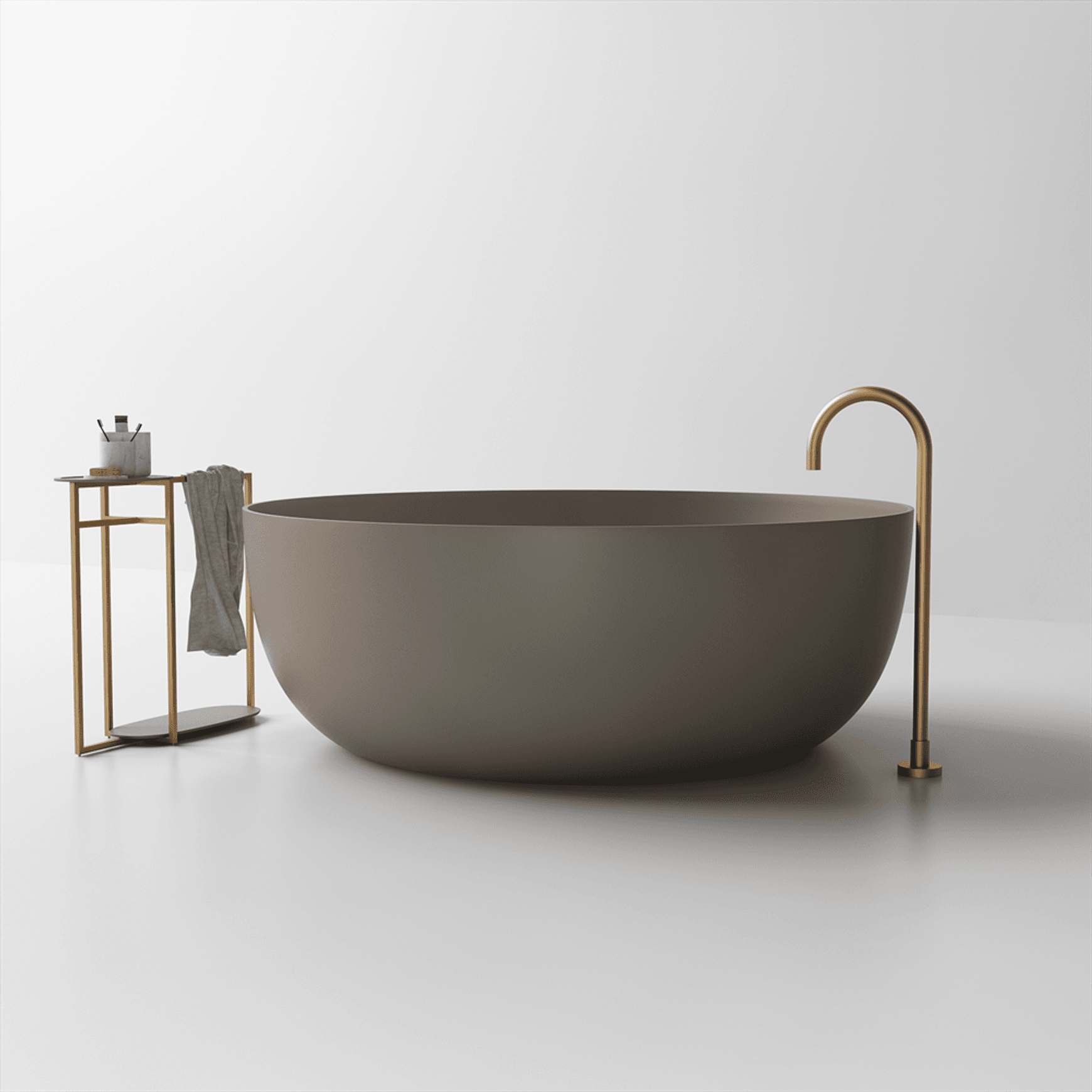 Silvia Circular Lightweight Bath ST13 - Various Sizes