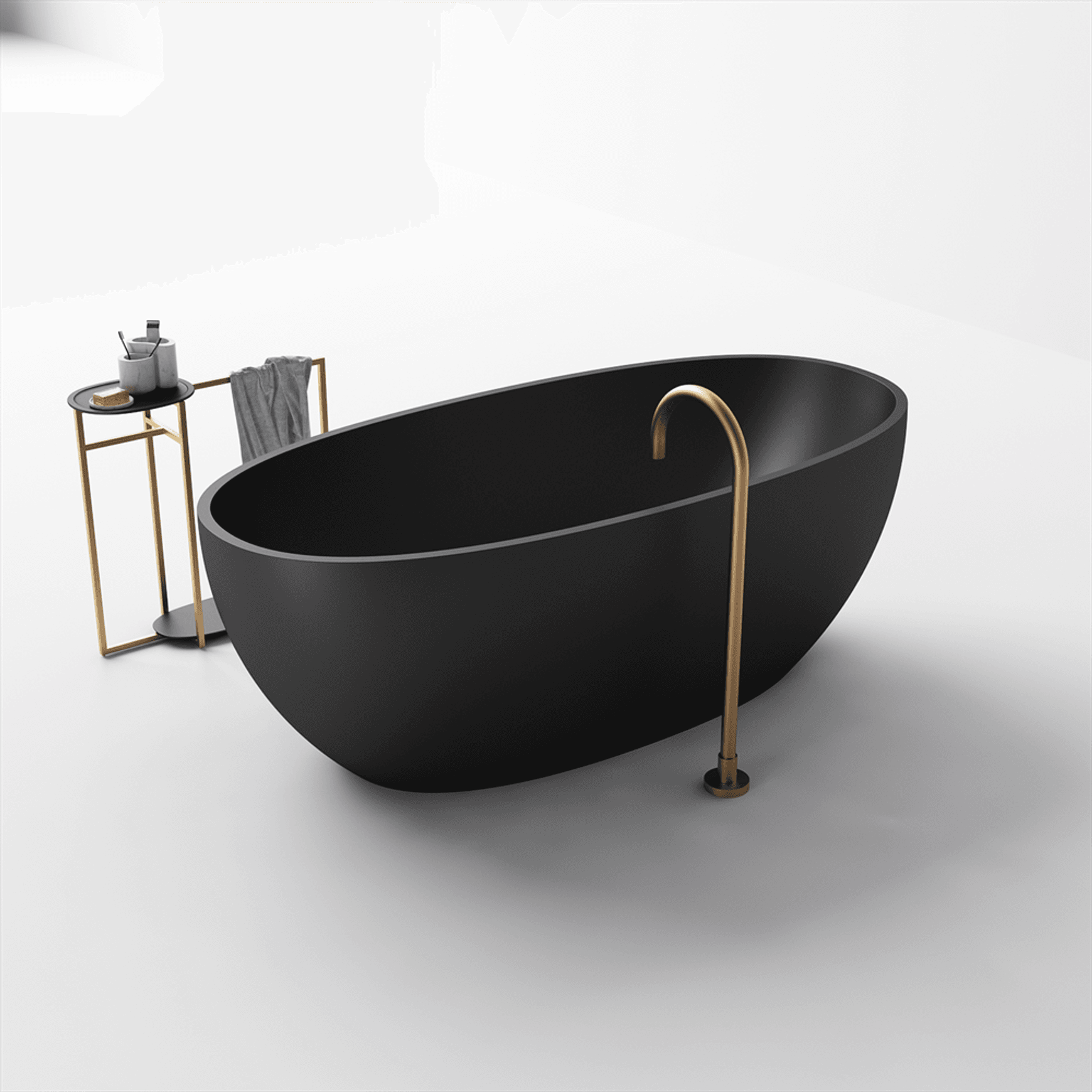 Slimline Grace Lightweight Stone Bath Various Sizes