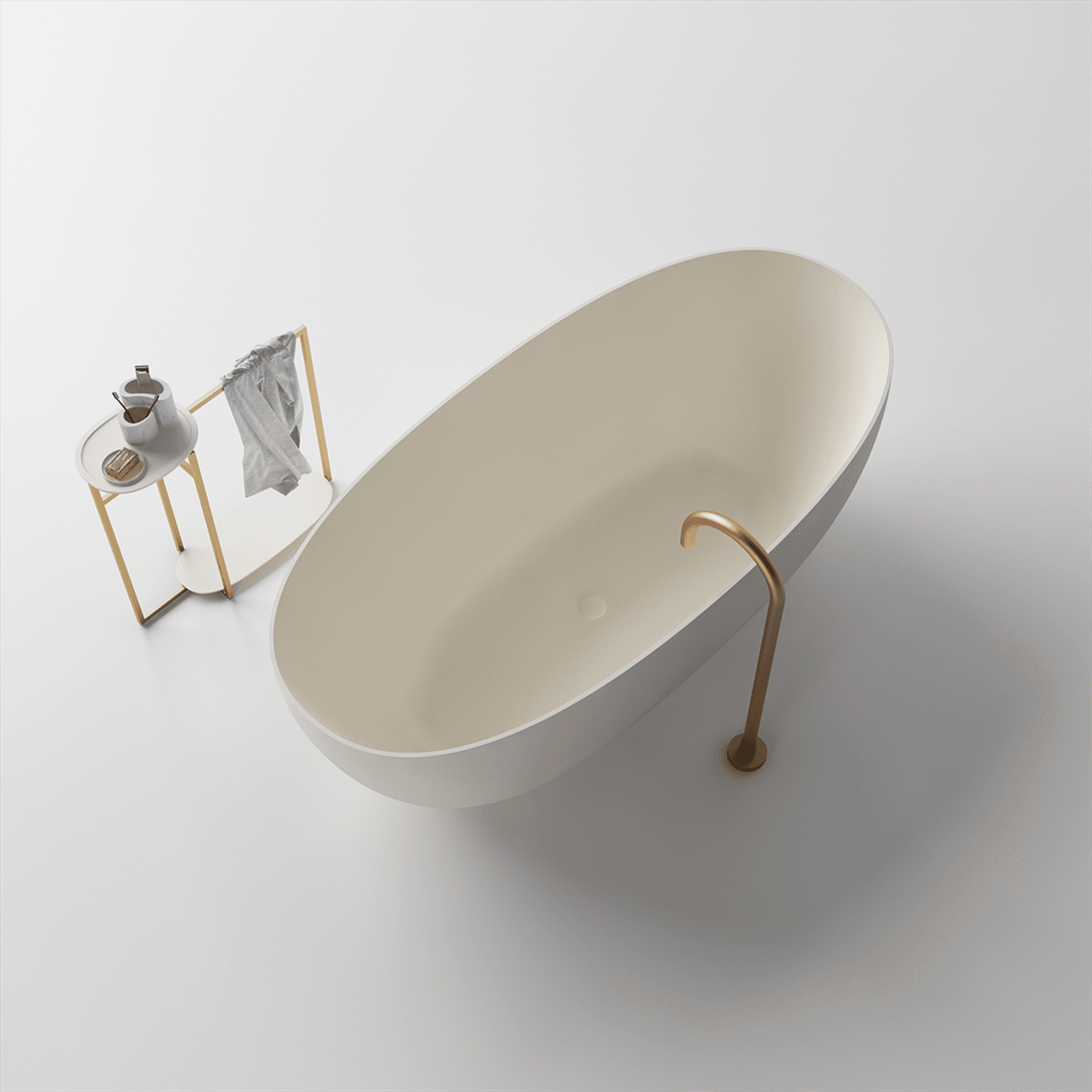 Slimline Grace Oval Bath ST39 - Various Sizes