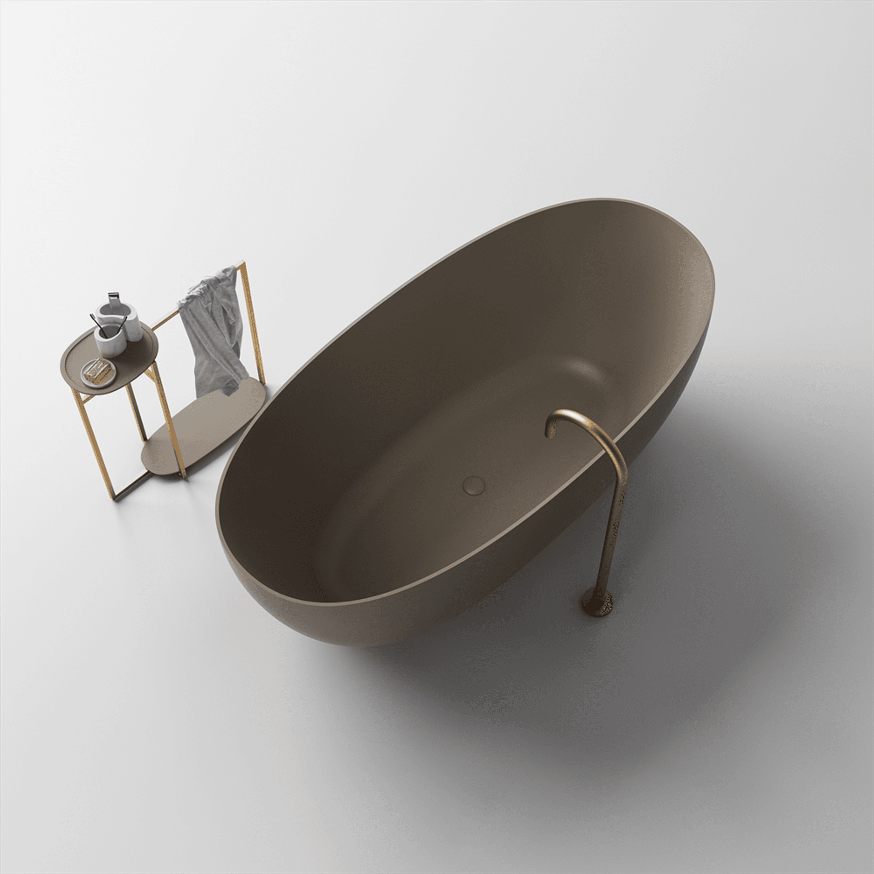 Slimline Grace Oval Bath ST39 - Various Sizes