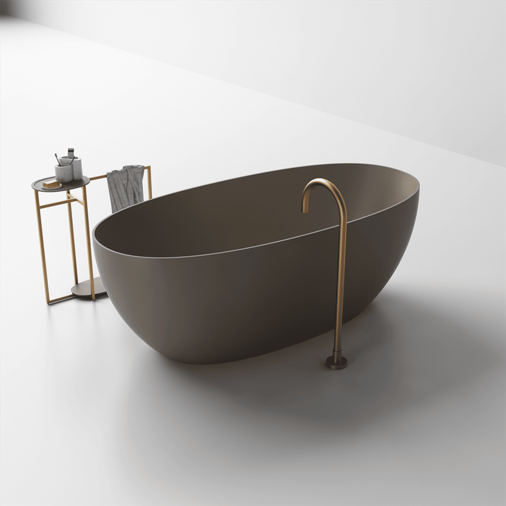 Grace Oval Shaped Stone Bath - ST39 - Various sizes