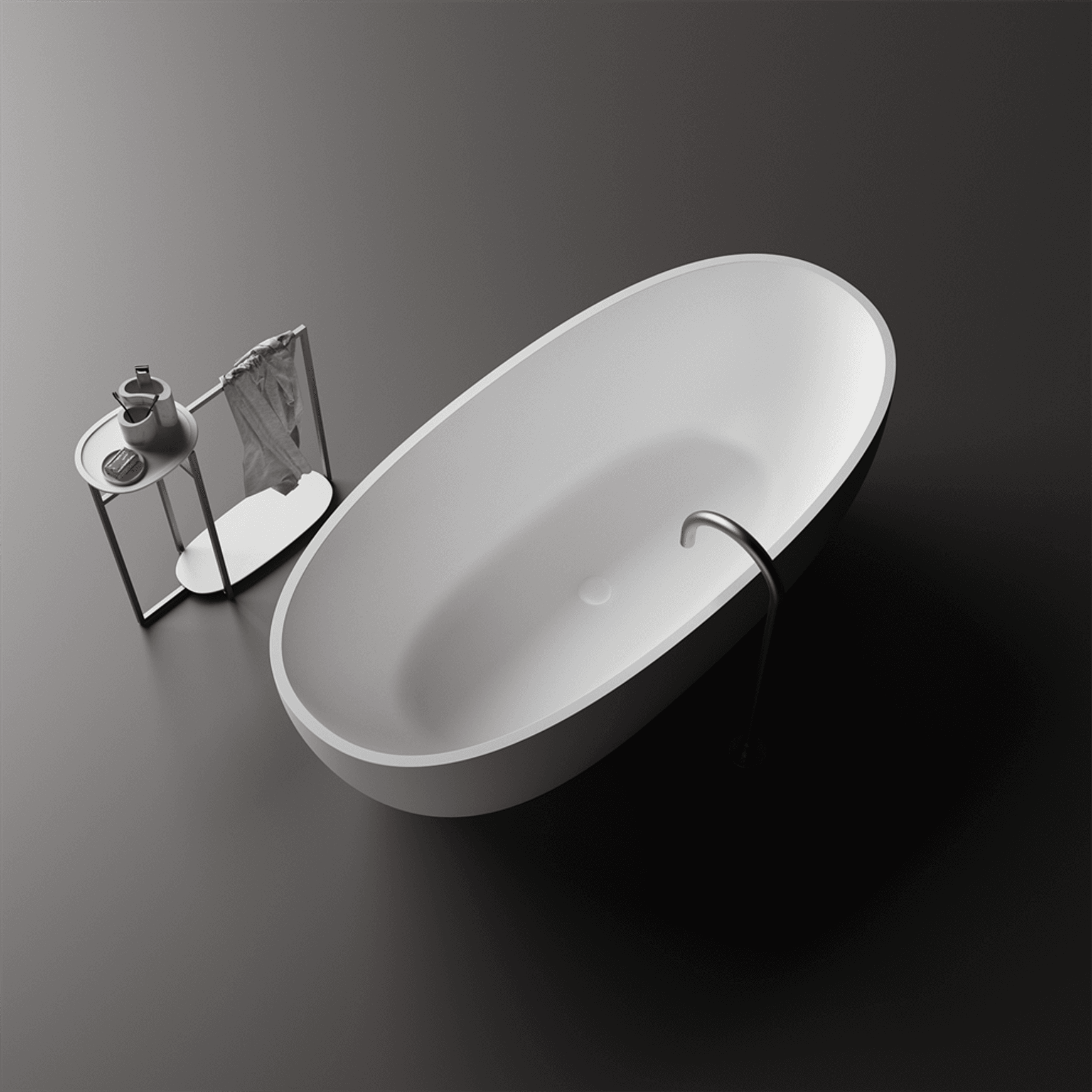 Grace Oval Shaped Stone Bath - ST39 - Various sizes