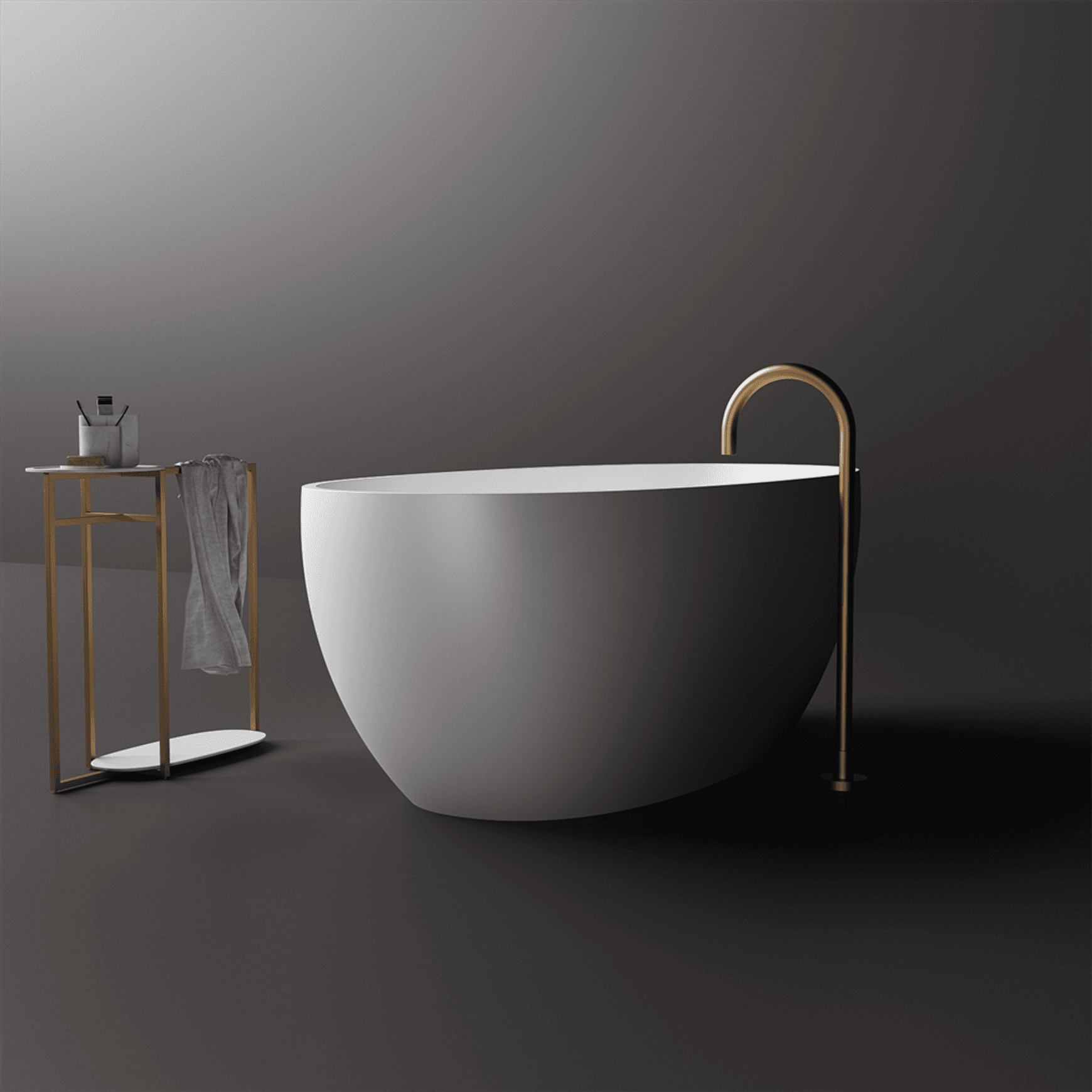 Slimline Grace Oval Bath ST39 - Various Sizes