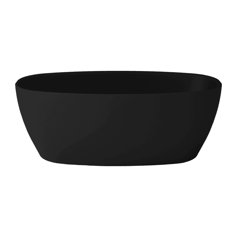 Coco 1600mm Freestanding Bath Matte Black