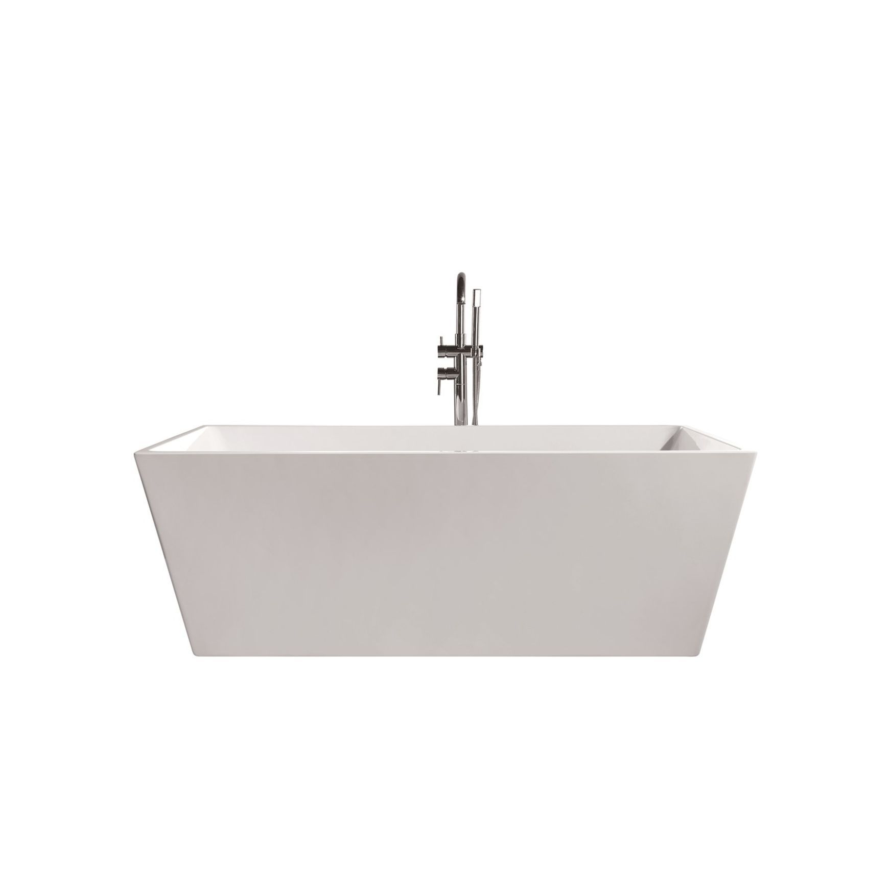 Unika Square Bath Tub W/Overflow
