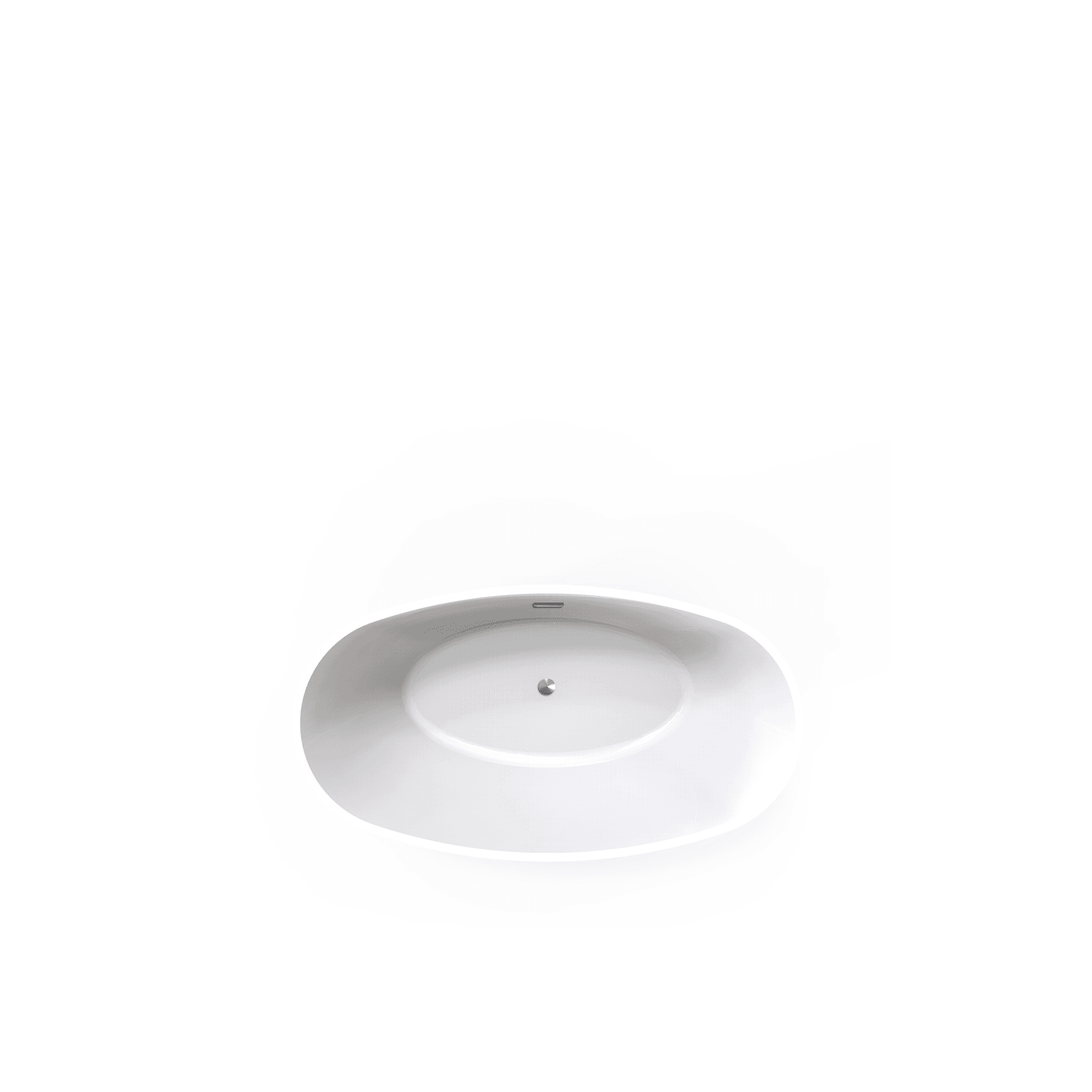Unika Oval Freestanding W/Overflow Bath Tub