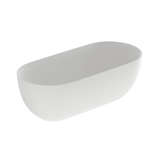 Kurv 1700 Freestanding Bath Matt White