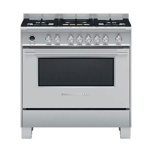 Fisher & Paykel Dual Fuel Freestanding Cooker - Stainless Steel