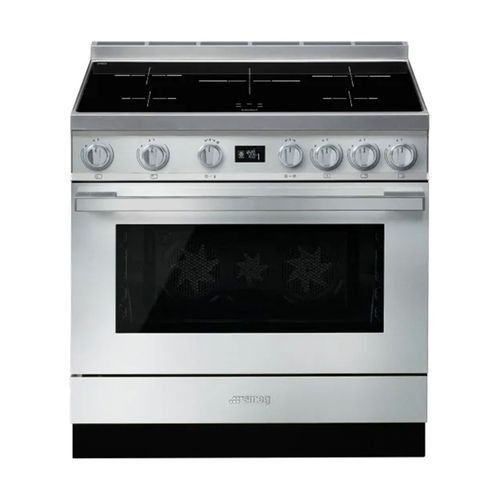 Smeg Portofino 90cm Induction Cooker - Stainless Steel