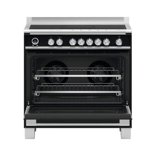 Fisher & Paykel Freestanding Induction Pyrolytic Cooker - Black