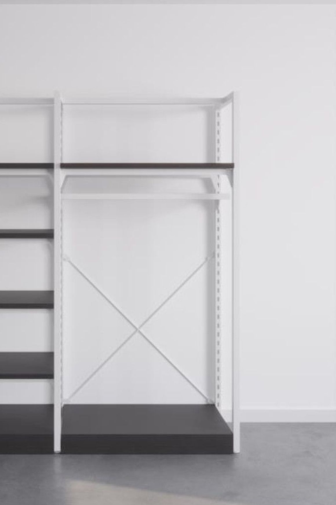 The Fresh White Sneakers Free-Standing Kitset Wardrobe