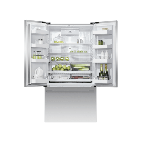 F&P Freestanding French Door Refrigerator Freezer, 569L