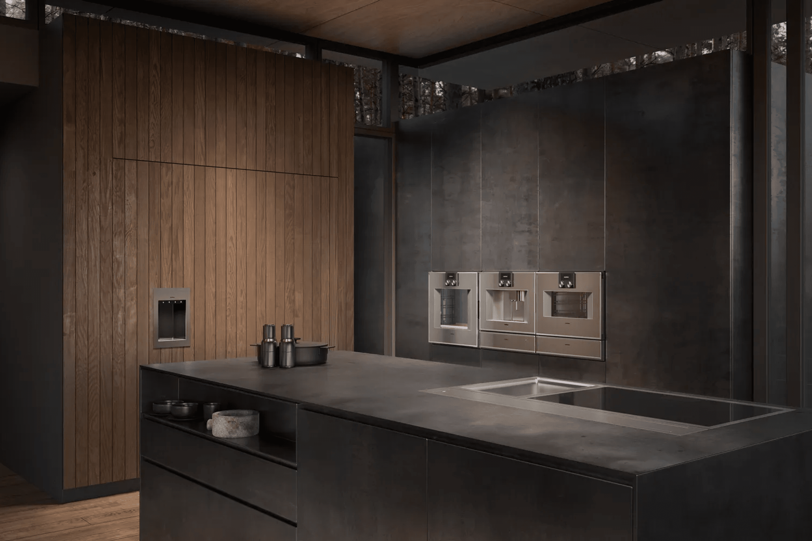 Gaggenau Vario Built-in Freezer 400 Series Soft Close