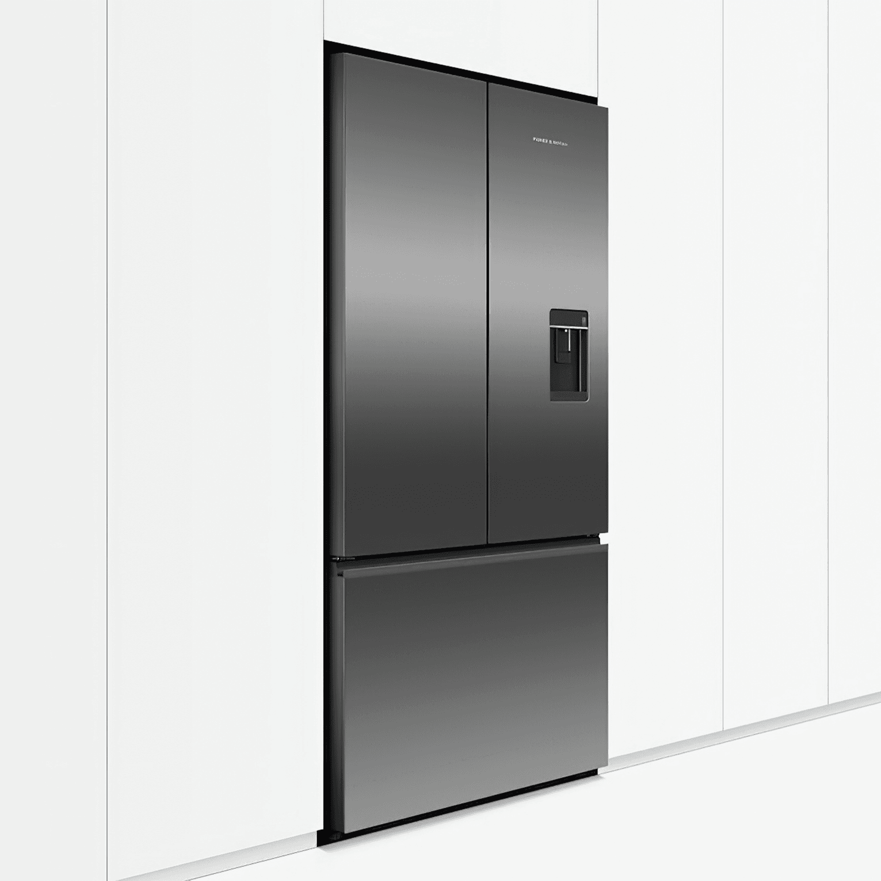 F&P Freestanding French Door Refrigerator Freezer, 569L