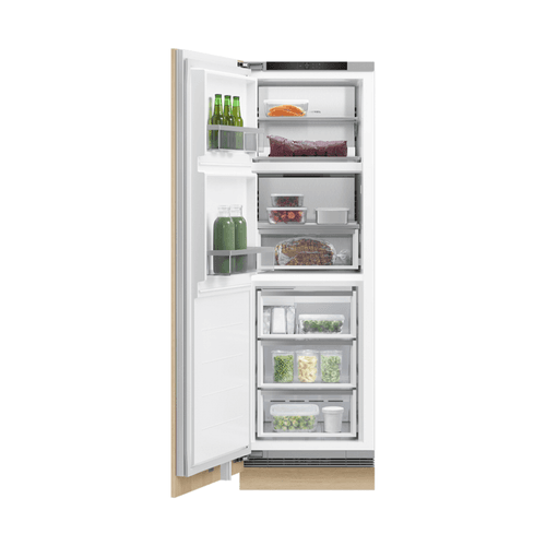 F&P Integrated Triple Zone Freezer, 60cm, Ice