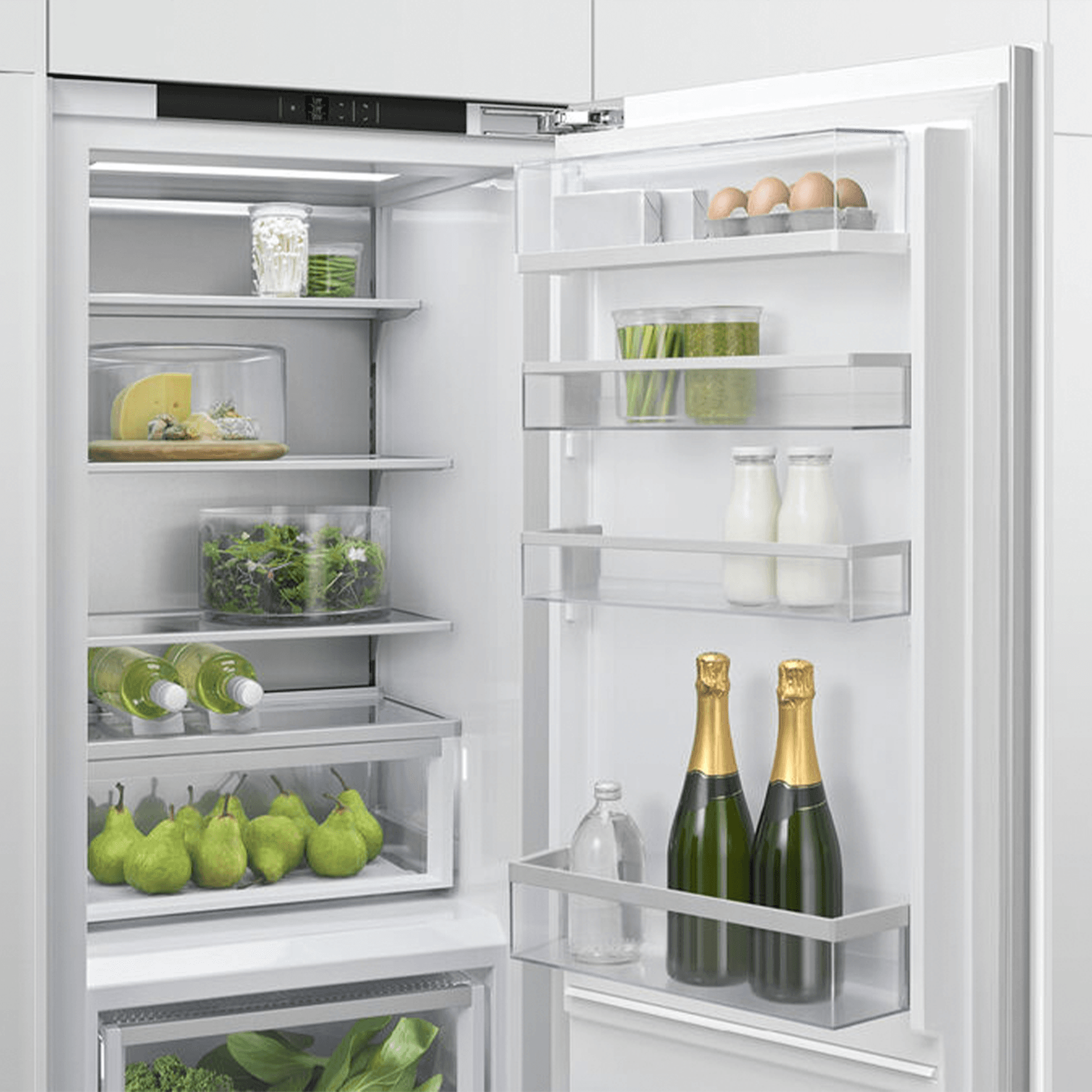 F&P Integrated Triple Zone Refrigerator, 60cm, Water