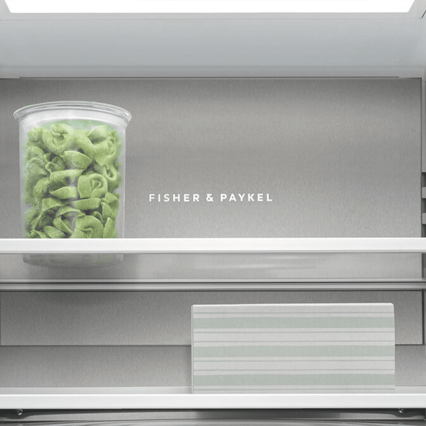 F&P Integrated Triple Zone Freezer, 60cm, Ice