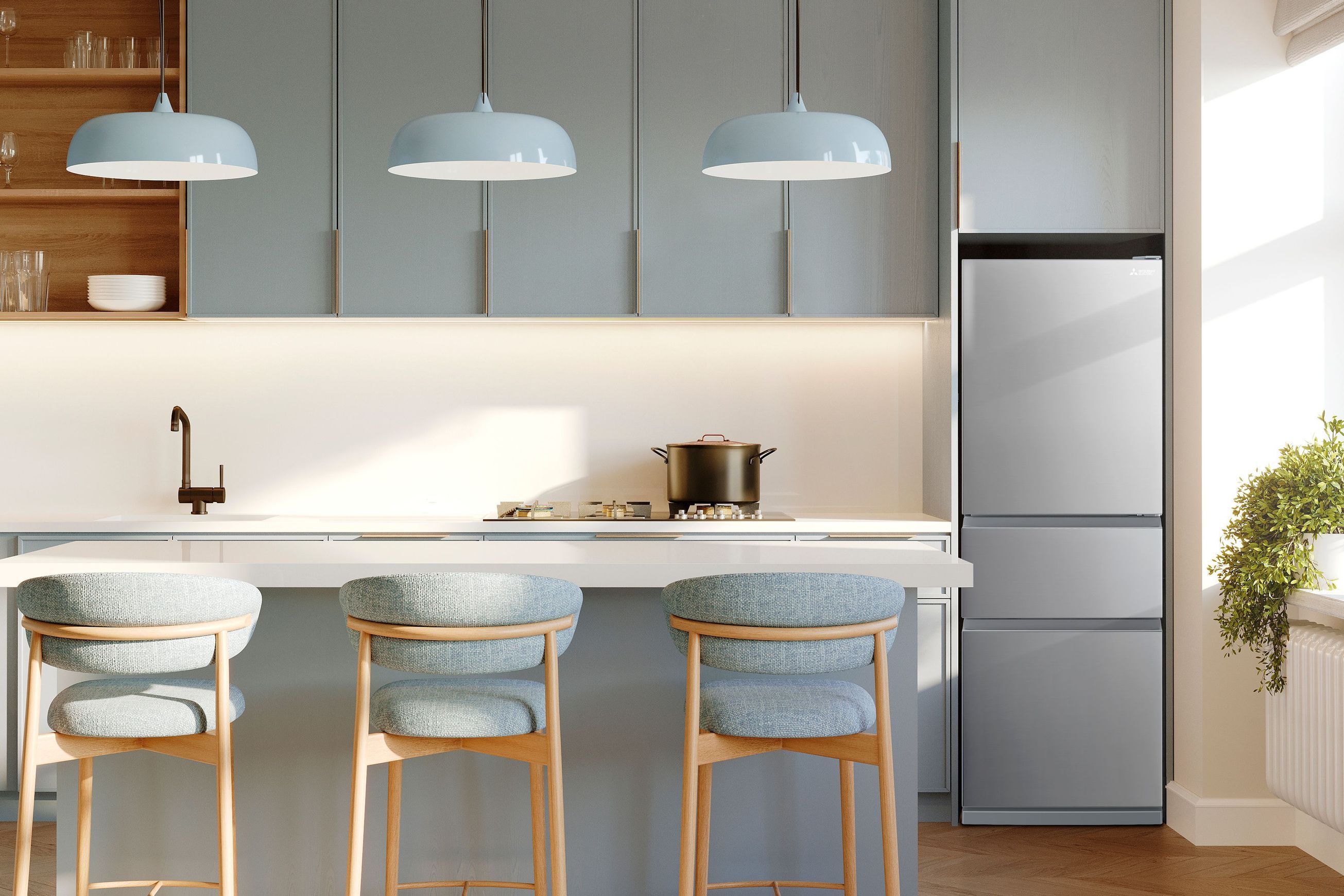 CX Classic Designer Two Drawer Fridge