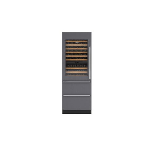 Wine Storage with Refrigerator Drawers 76cm ICBIW30R