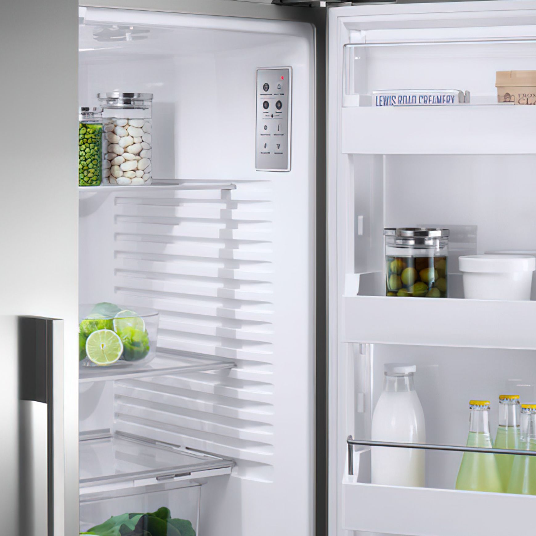F&P Freestanding French Door Refrigerator Freezer, 569L