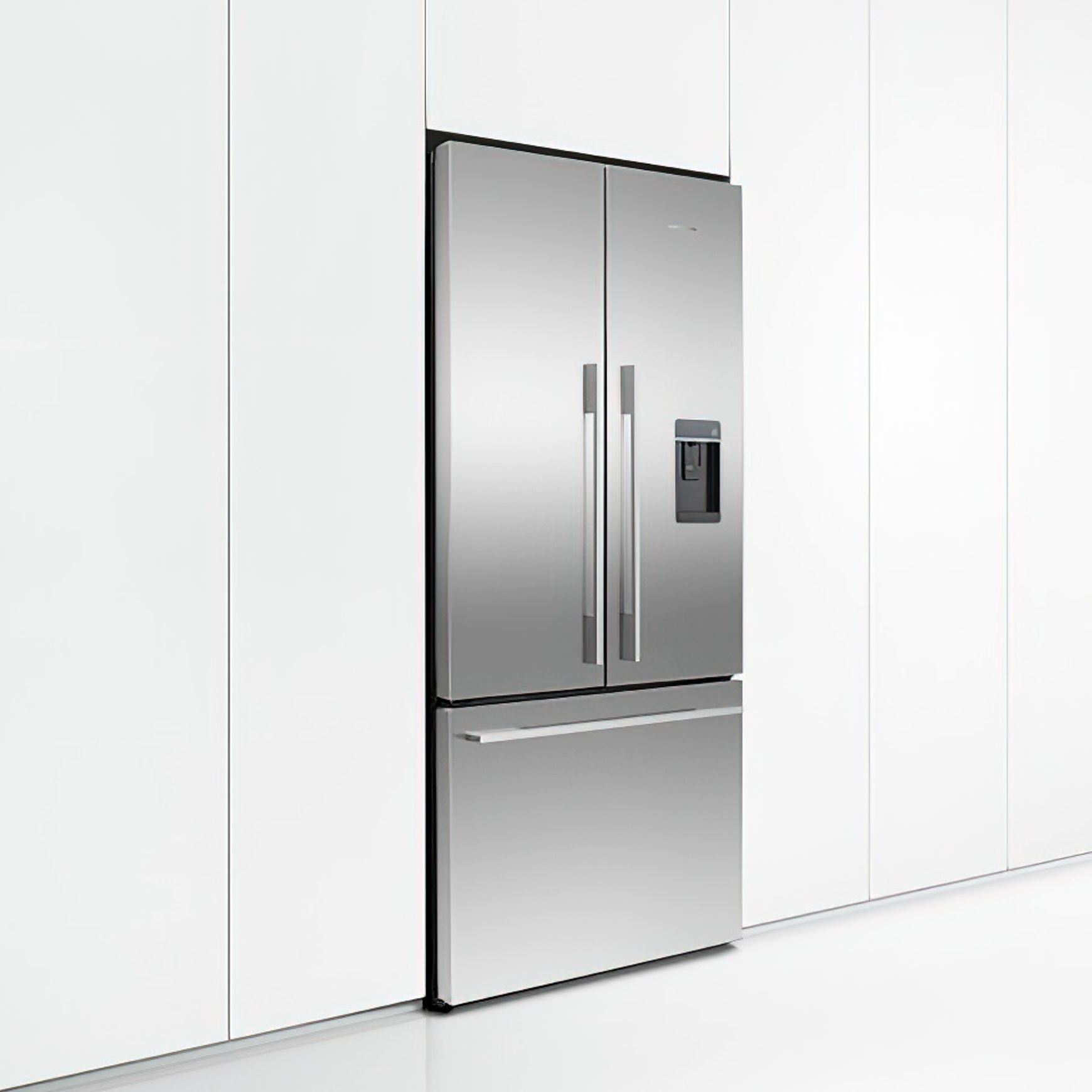 F&P Freestanding French Door Refrigerator Freezer, 569L