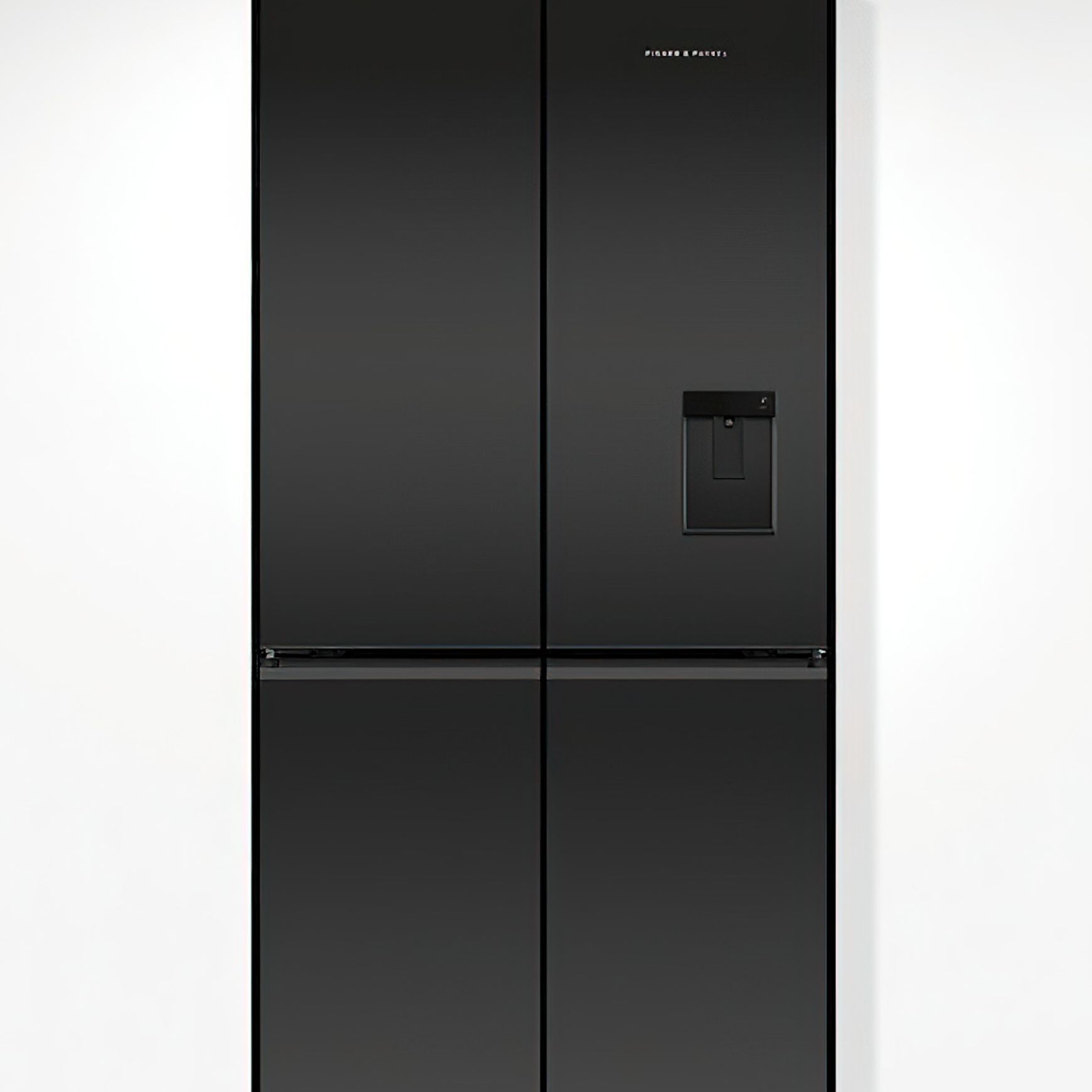F&P Freestanding Quad Door Refrigerator Freezer, 690L