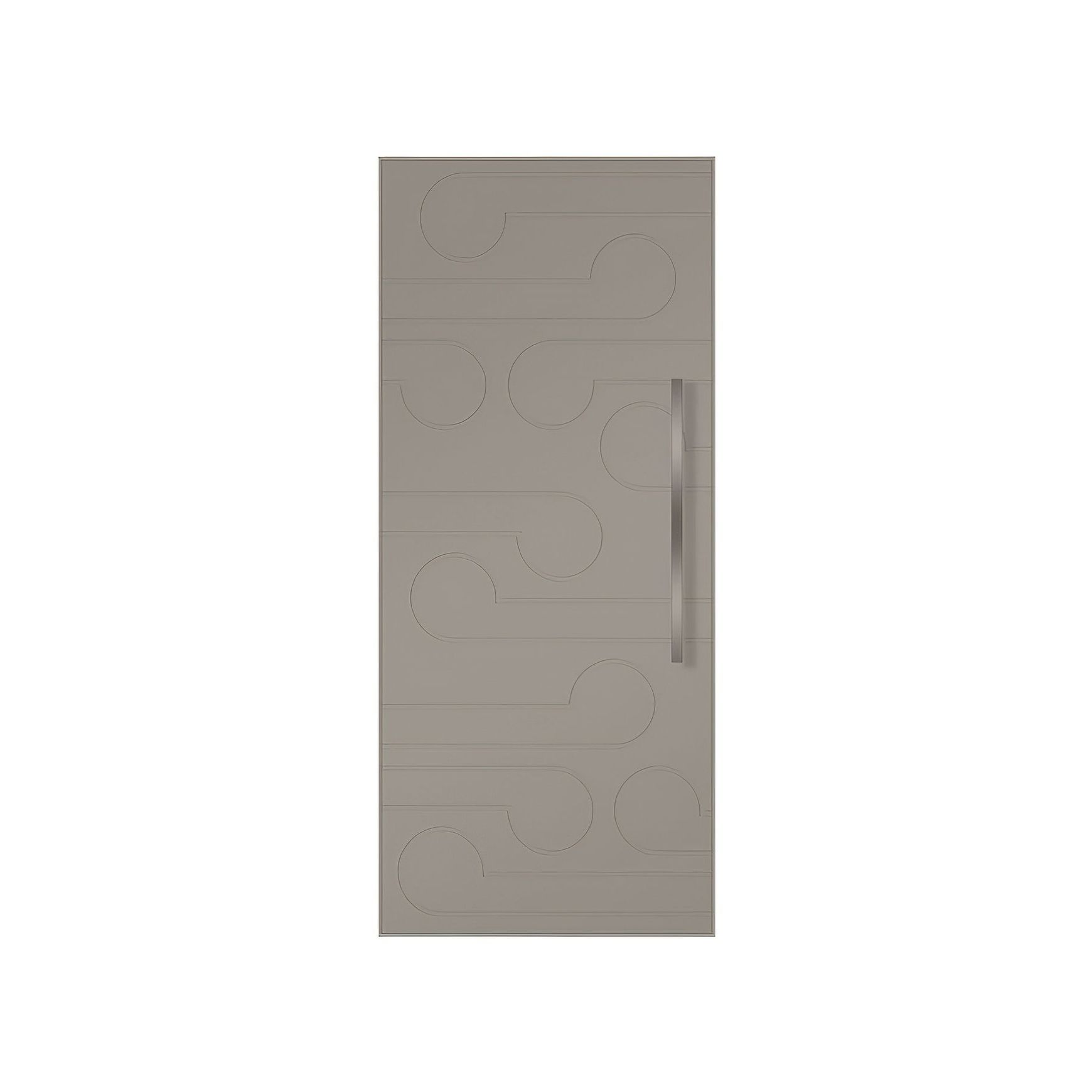 Meta 4 Patterned Aluminium FL Door