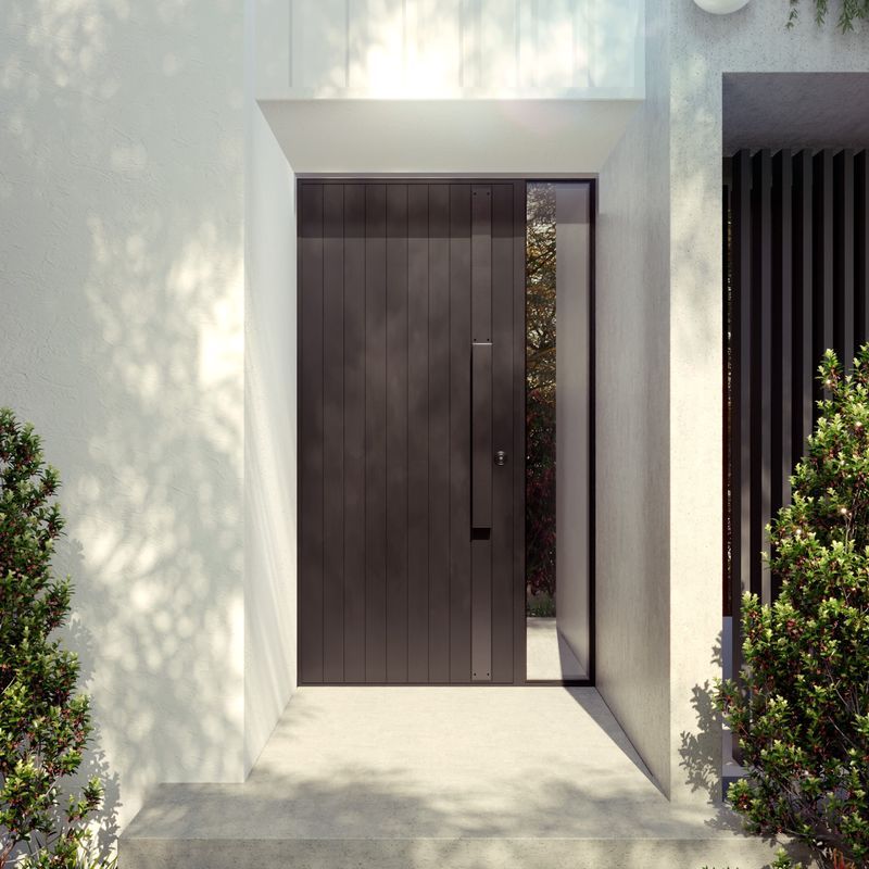 Strata TGV Aluminium Modern Entrance Doors