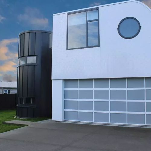 Plexiglass Custom Garage Door