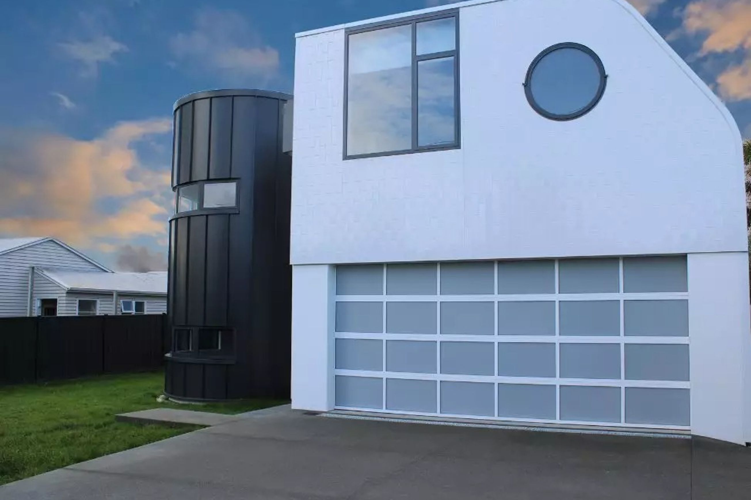 Plexiglass Custom Garage Door