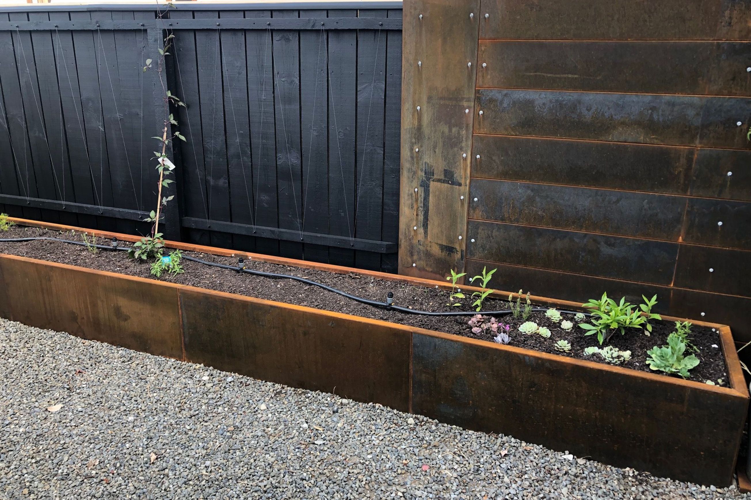 Zero-Flex Garden Edging and Retaining