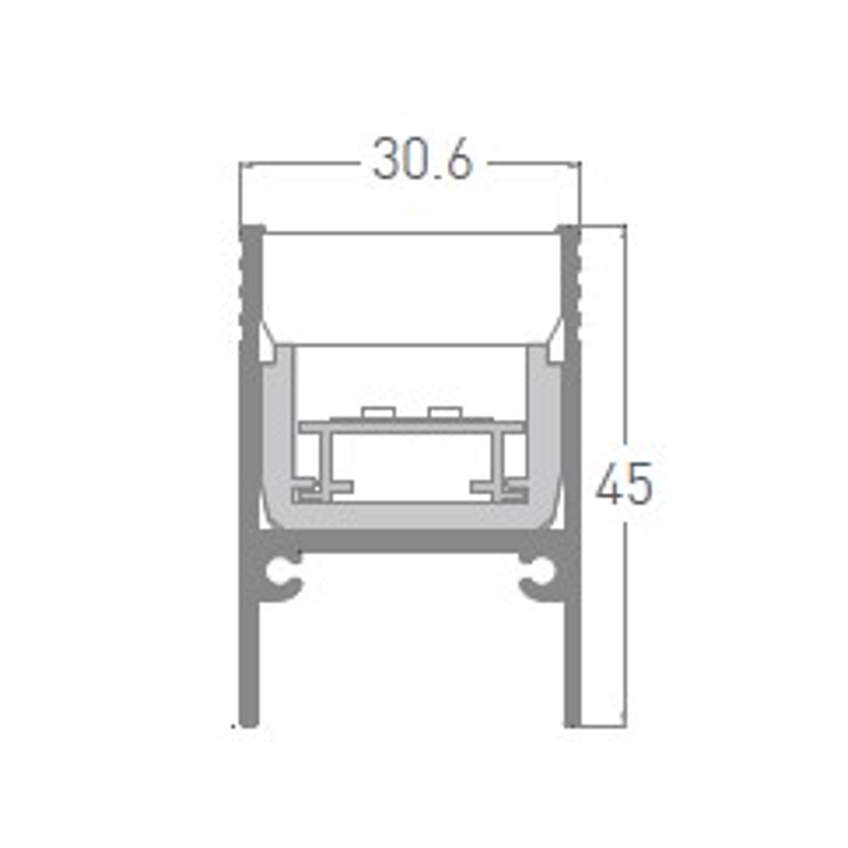 Rigid In Ground Light 20W Deep
