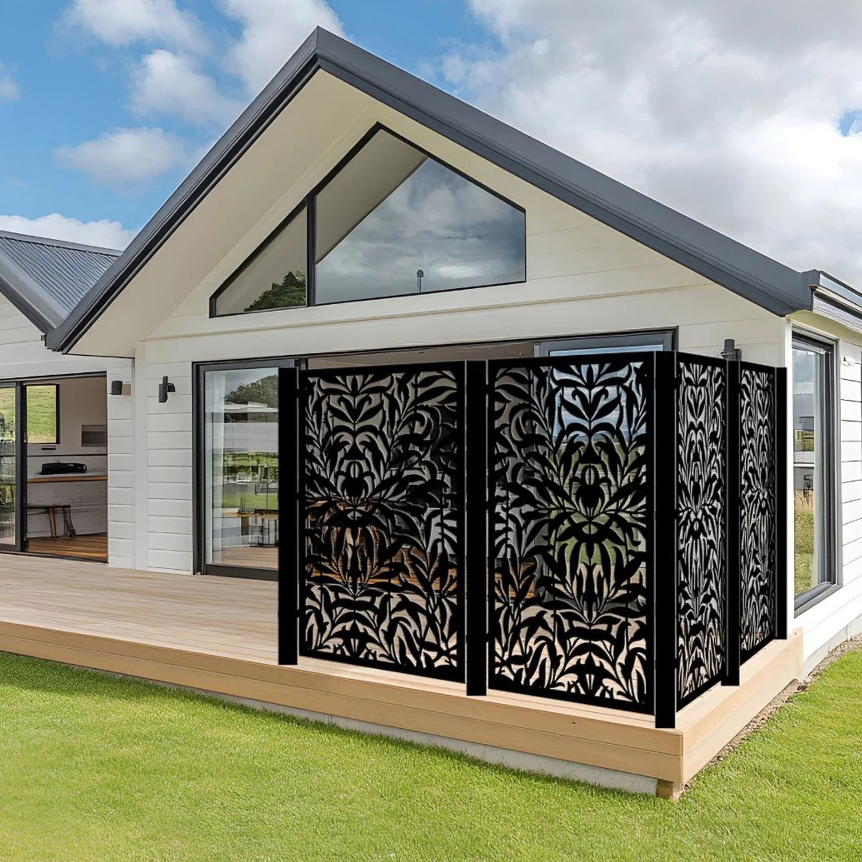 Fence Panel & Garden backdrop Panel - Drop Leaf