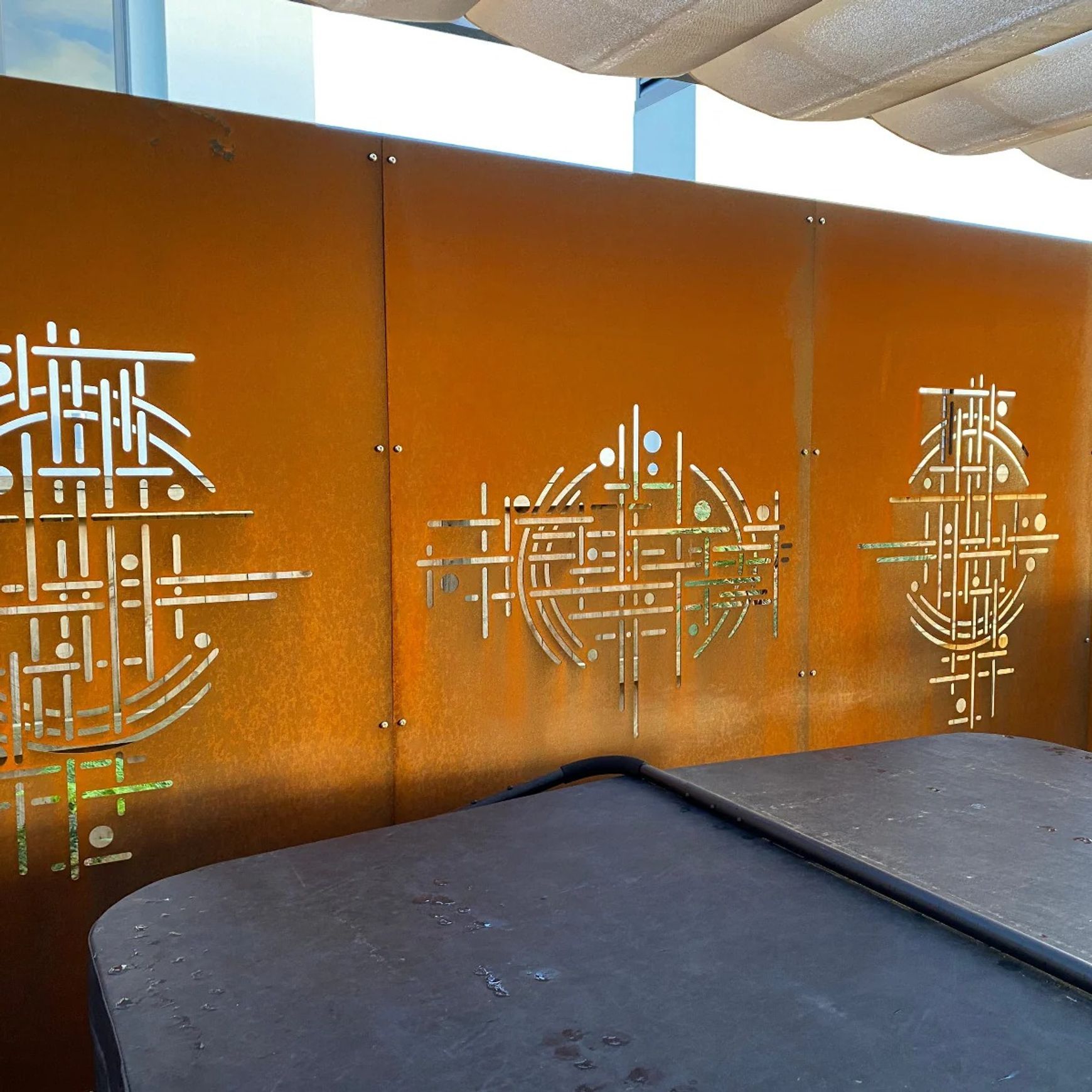 Laser Cut Privacy Screen & Fence Panel - Harmony