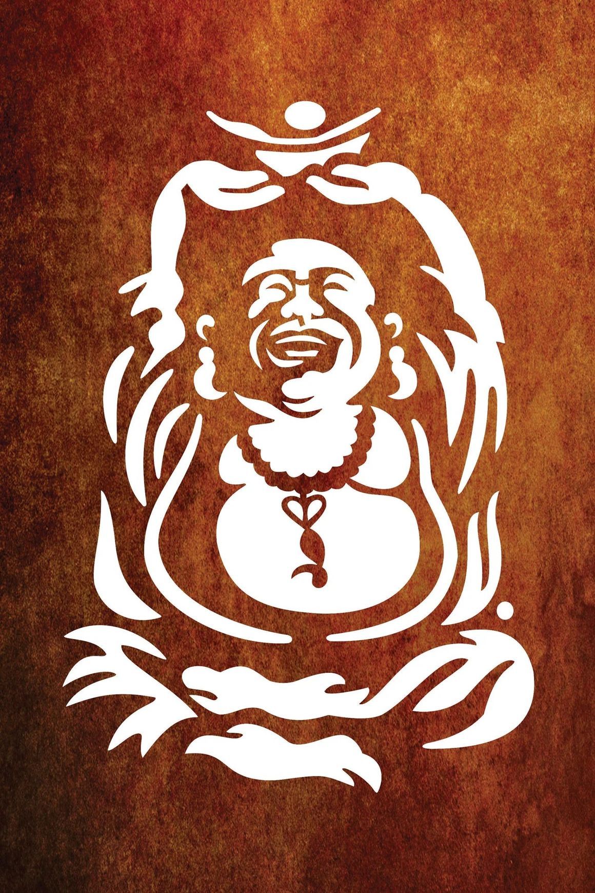 Laughing Buddha - Laser Cut Fence Panel