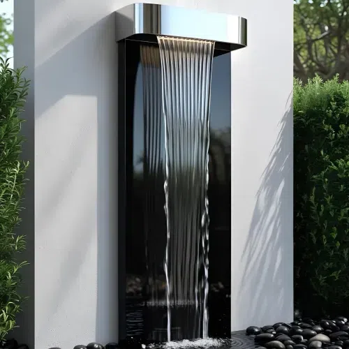 Luxe Black Water Feature II