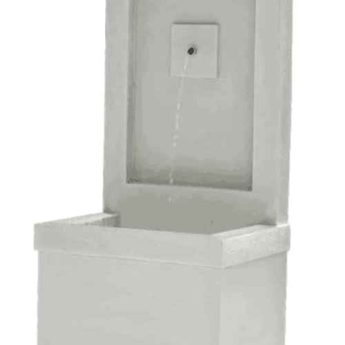 Rectangular Wall Single Spout Fountain