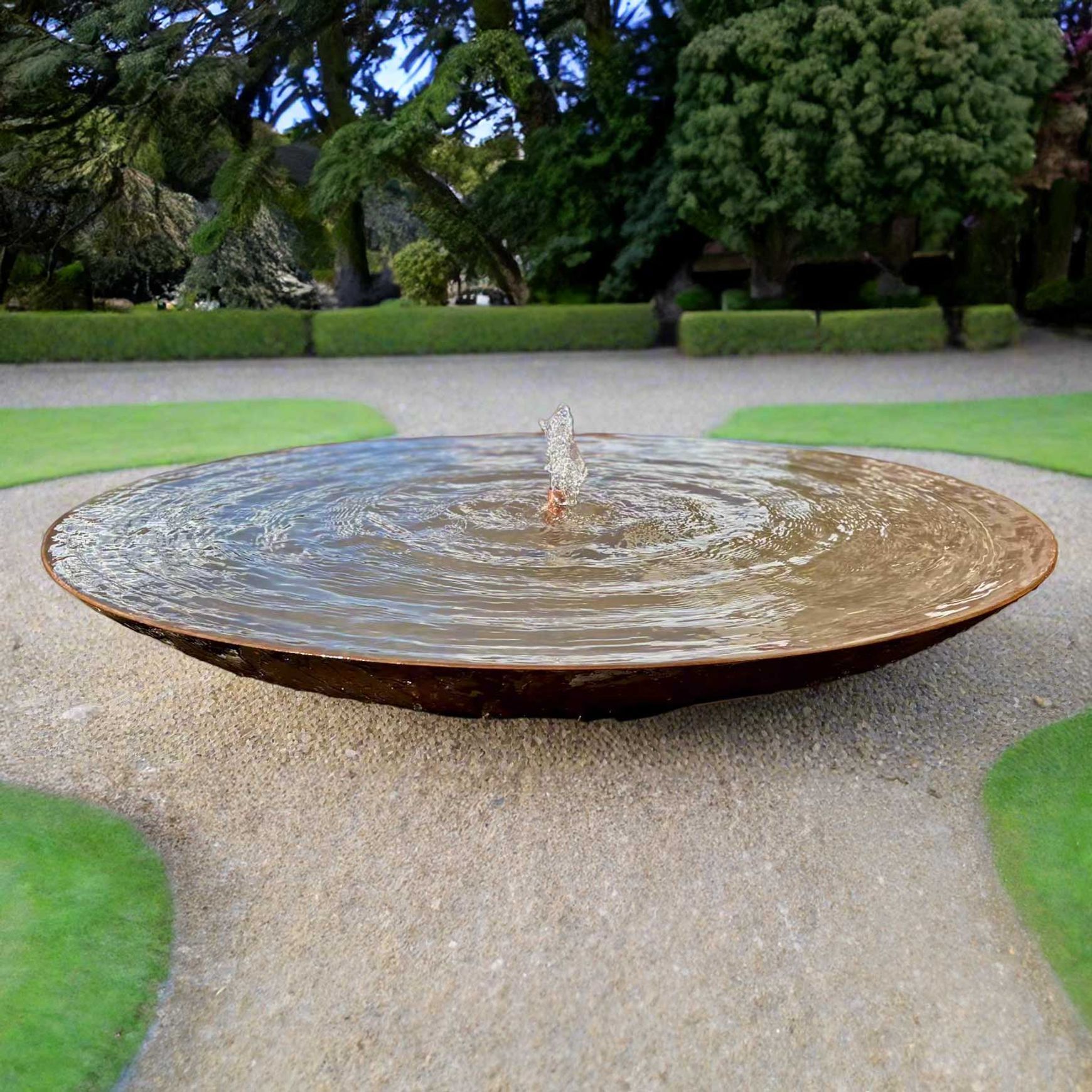 The Estella Corten Water Feature