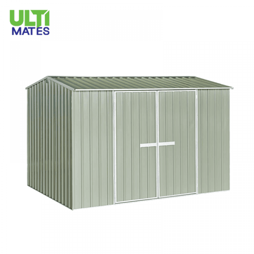 3030 x 2280 x 2025mm Garden Shed Gable Roof Hazy Grey