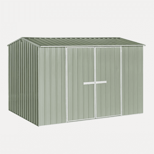 3030 x 2280 x 2025mm Garden Shed Gable Roof Hazy Grey