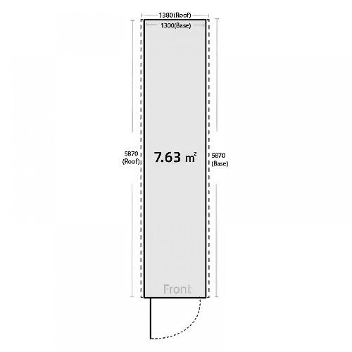 Garden Sheds Grey | YH-F04FDM5B-AKL