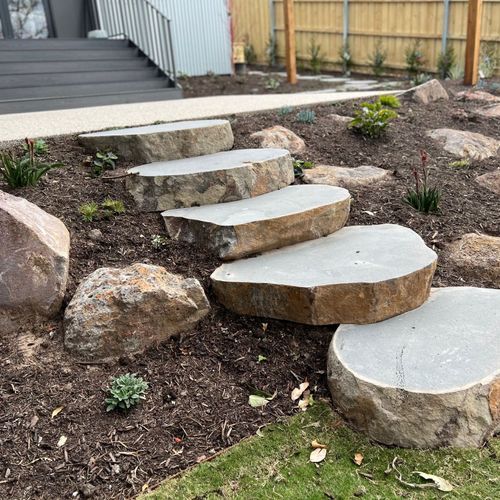 Premium Bluestone Landscape Steps