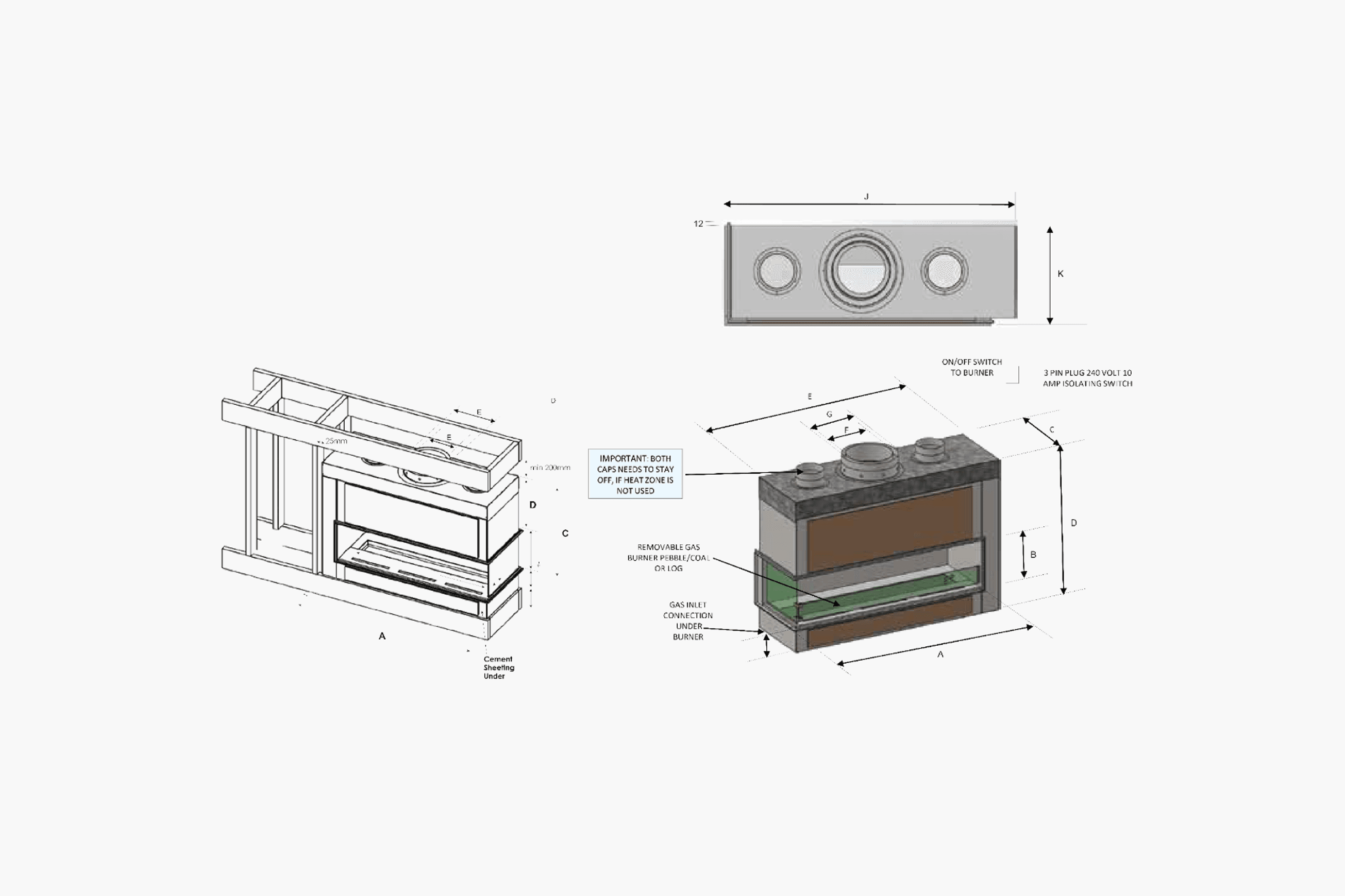Horizon Edge | Gas Fireplace