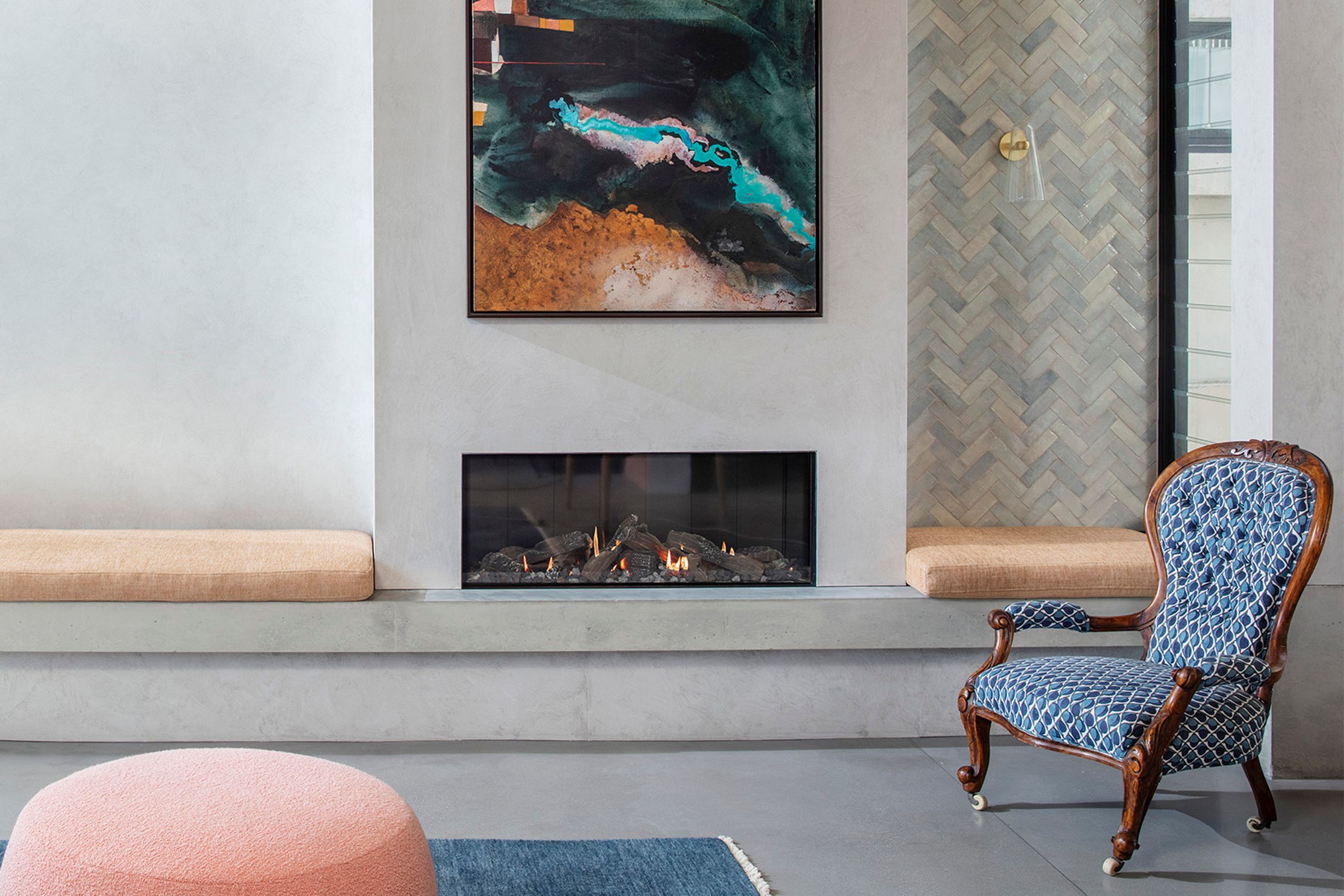 Escea DS1150 High Output Frameless Gas Fireplace