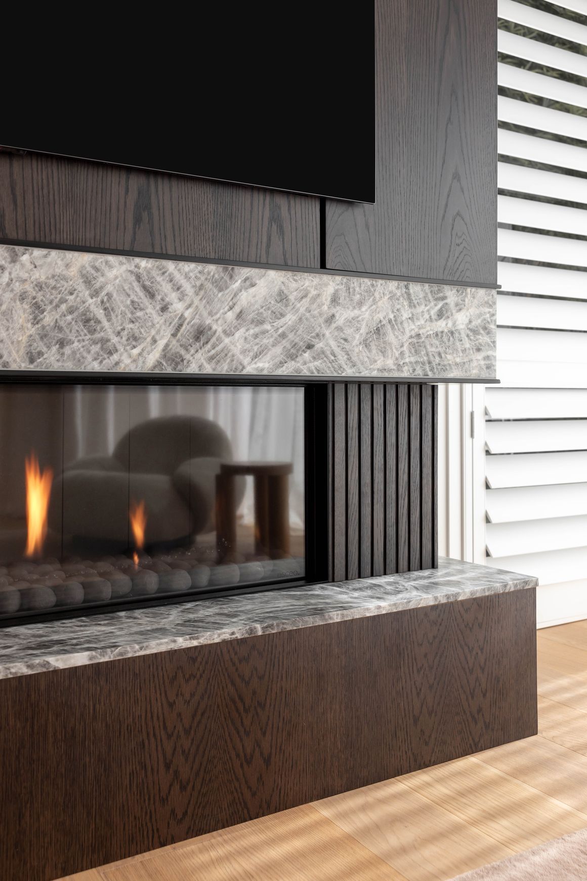 Escea DS1400 High Output Frameless Gas Fireplace