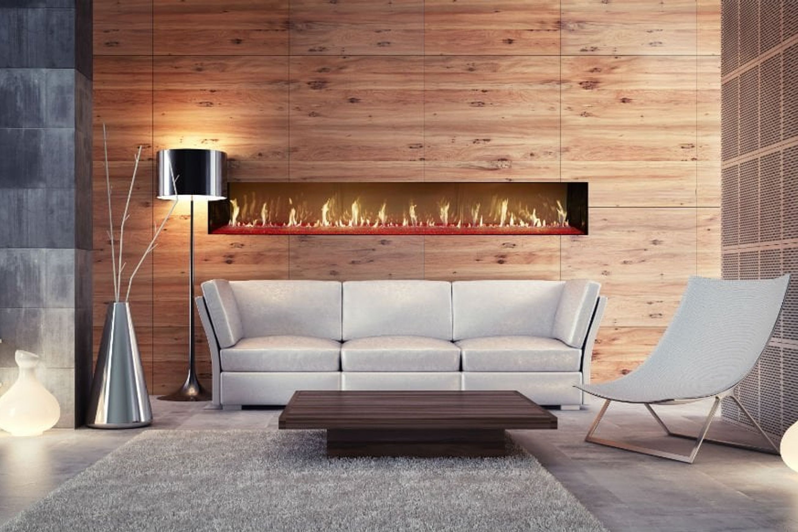 Davinci Single Sided Gas Fireplace