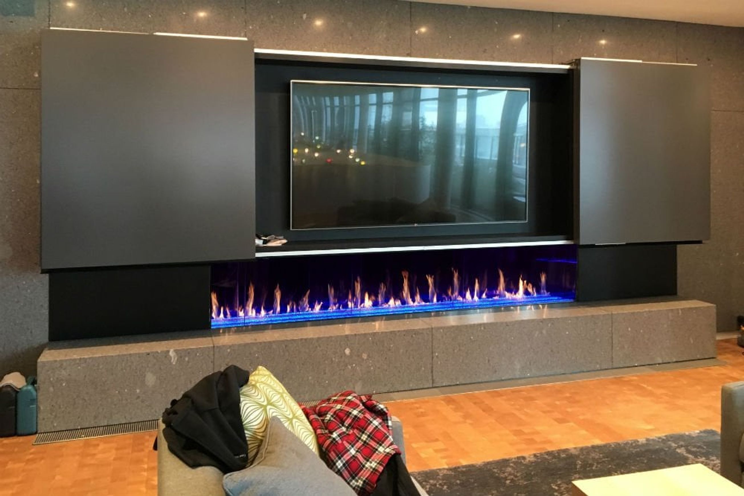 Davinci Single Sided Gas Fireplace