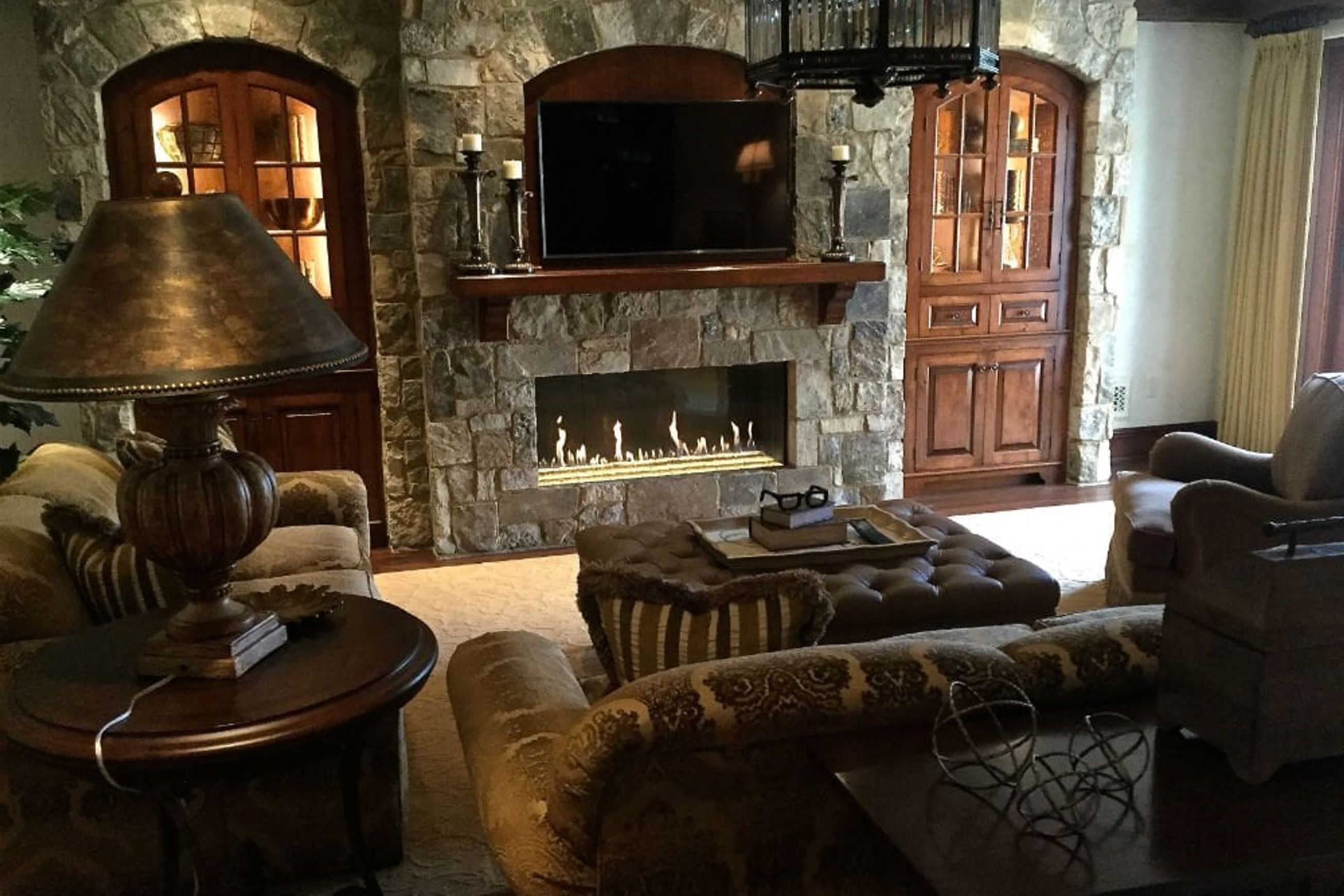 Davinci Single Sided Gas Fireplace
