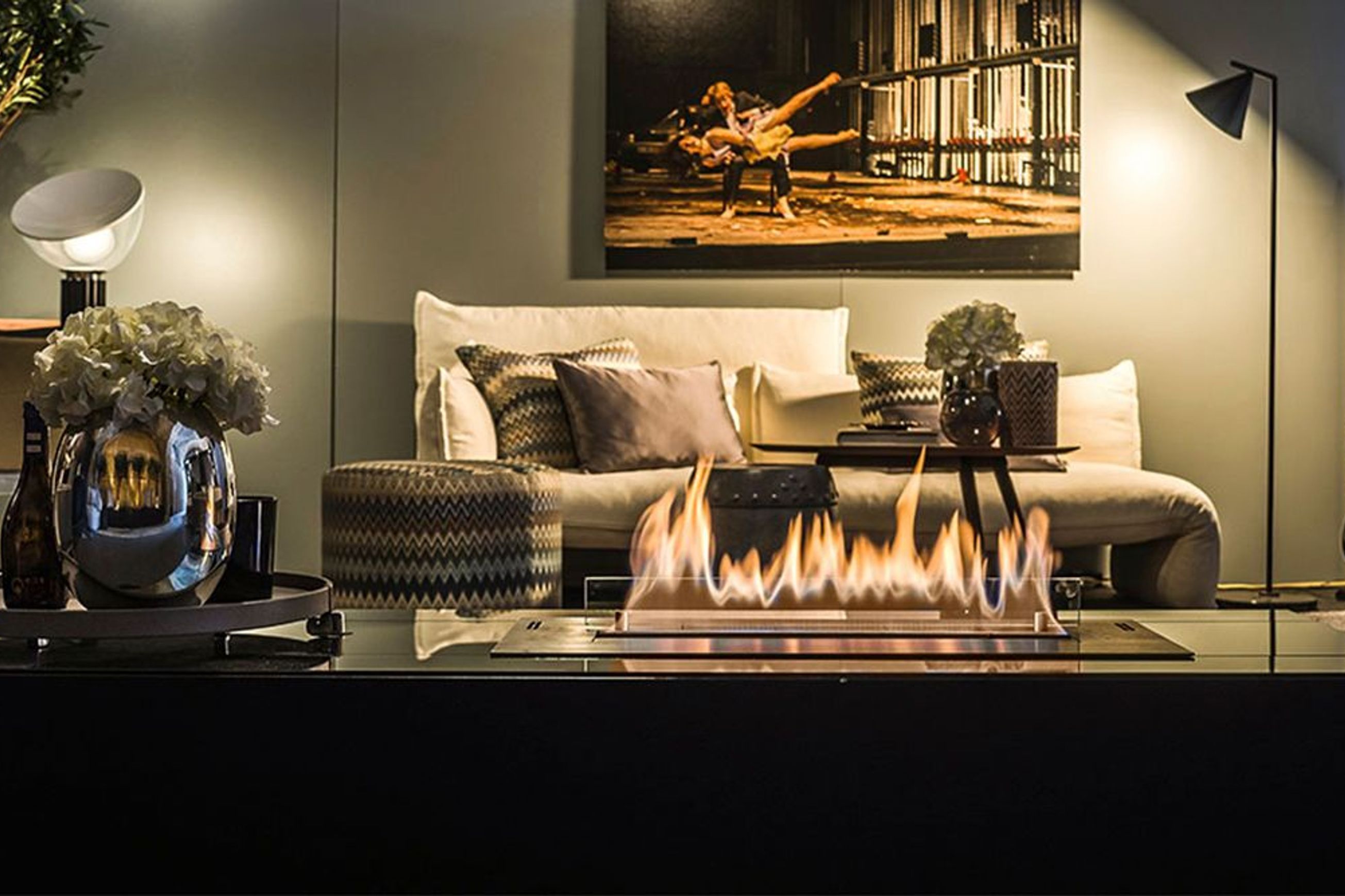 Planika Valentino F Gas Fireplace